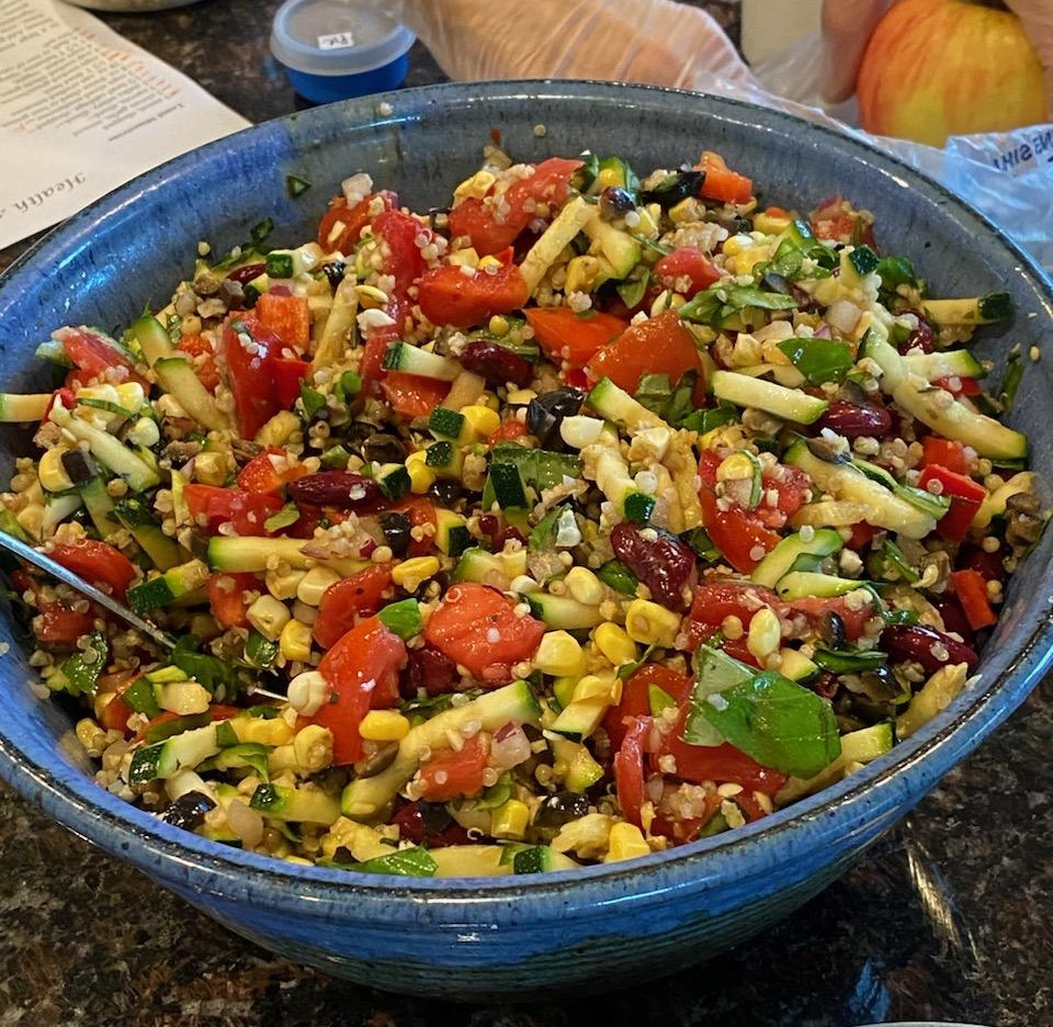 Mediterranean Zucchini Salad